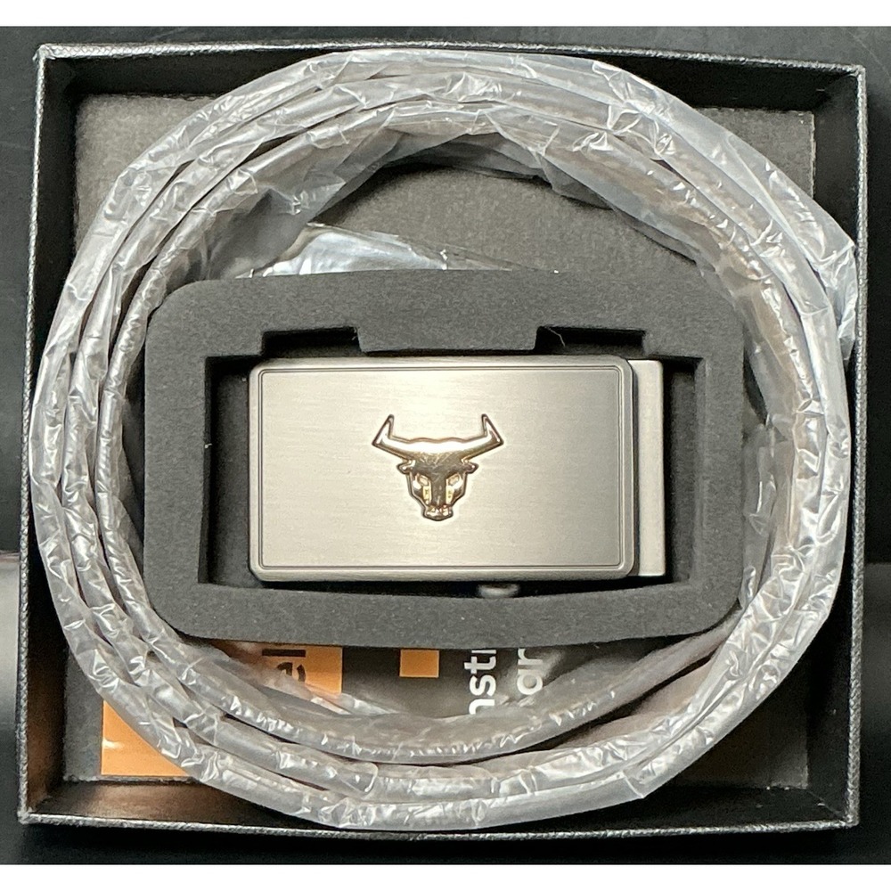 Chaoren Western Longhorn Bull Ratchet Belt Cowboy Rodeo Buckle Country Western
